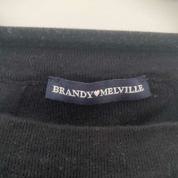 Brandy Melville black halter style top - Picture 2 of 3